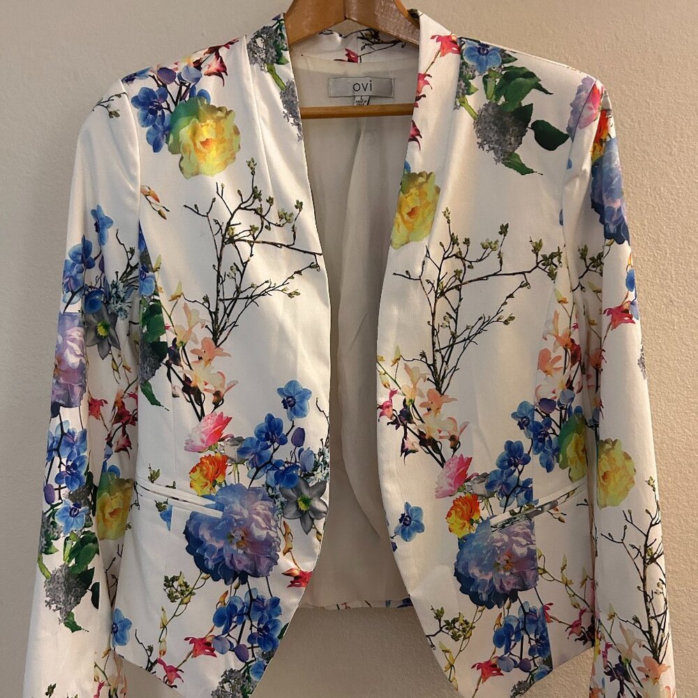 Ovi floral blazer